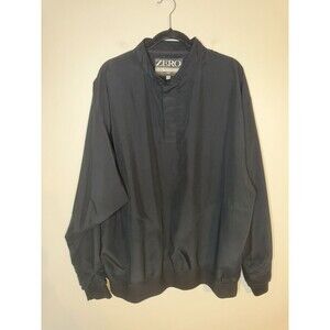 ZERO Restriction Golf Outerwear Jacket Black Pullover Windbreaker Men’s  XXL